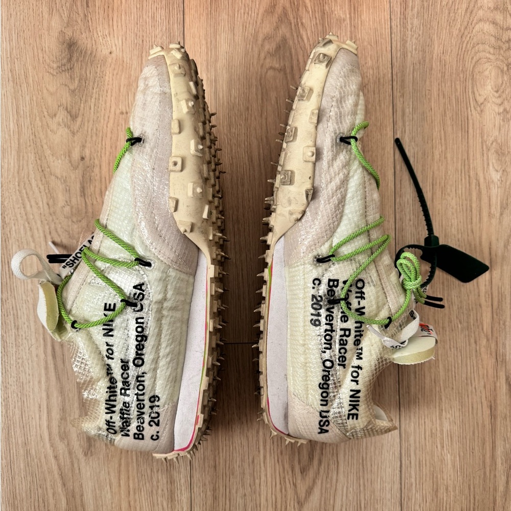 nike off white waffle racer